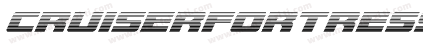 CruiserFortressGradientItal-5qDa字体转换
