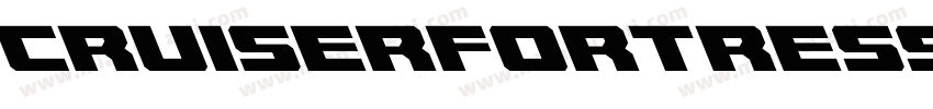CruiserFortressLeftalic-1xpZ字体转换