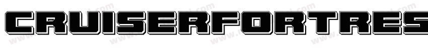 CruiserFortressPunchItalic-BM65字体转换