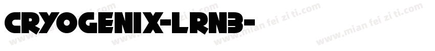Cryogenix-Lrn3字体转换