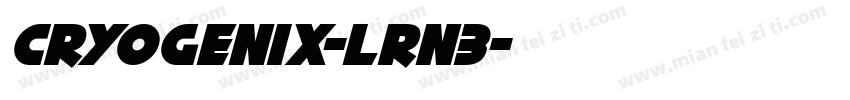 Cryogenix-Lrn3字体转换