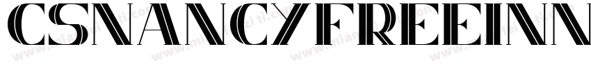 CsNancyFreeInner-YzEdv字体转换