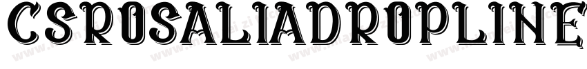 CsRosaliaDropline-1GD14字体转换