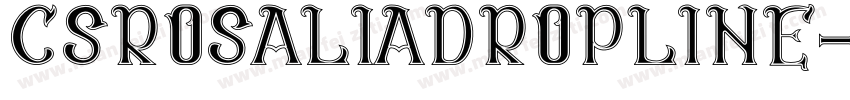 CsRosaliaDropline-1GD14字体转换