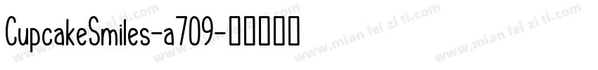 CupcakeSmiles-a709字体转换