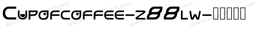 Cupofcoffee-z88lw字体转换