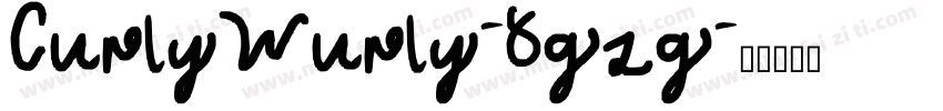 CurlyWurly-8gzg字体转换