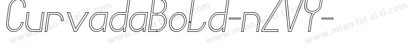 CurvadaBold-nZVY字体转换