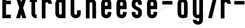 ExtraCheese-qy7r字体转换