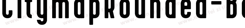 CitymapRounded-Bold字体转换