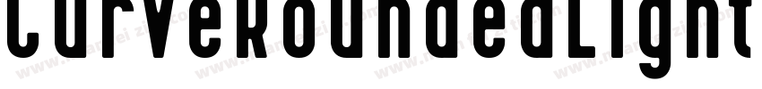 CurveRoundedLight-Movw字体转换
