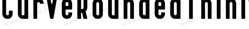 CurveRoundedThinItalic-KXKA字体转换
