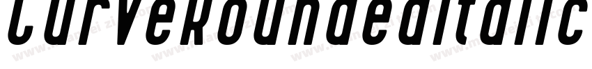 CurveRoundedItalic-YDea字体转换