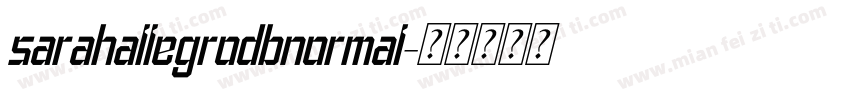 sarahallegrodbnormal字体转换