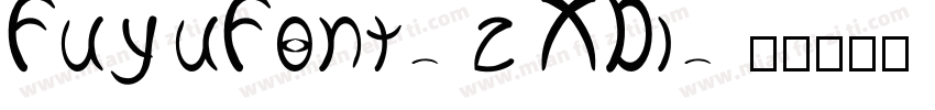 FuyuFont-zXDl字体转换