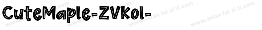 CuteMaple-ZVKol字体转换