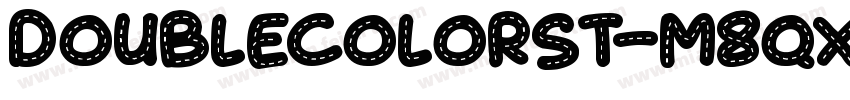 DoubleColorSt-M8qx字体转换