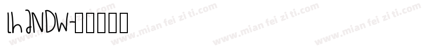LHANDW字体转换