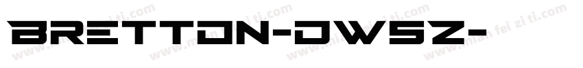 Bretton-dW5Z字体转换