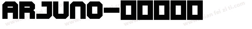Arjuno字体转换