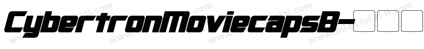 CybertronMoviecapsB字体转换