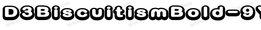 D3BiscuitismBold-9YnZ字体转换