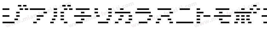 D3FactorismKatakanaItalic-2OA3字体转换