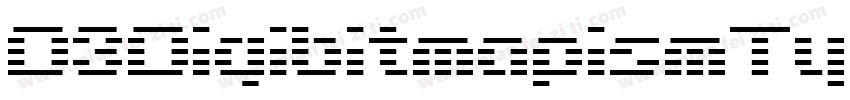 D3DigibitmapismTypeAWide-4Bxx字体转换