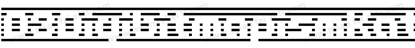 D3DigibitmapismKatakana-X3lj字体转换