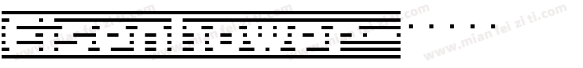 Eisenhower字体转换