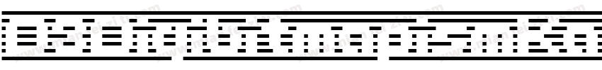 D3DigibitmapismKatakana-X3lj字体转换