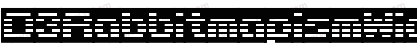 D3RabbitmapismWideOutline-rgEp字体转换