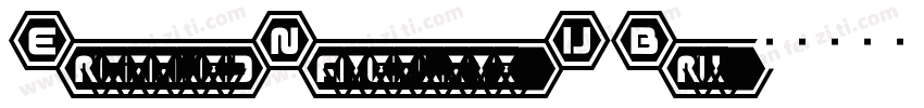 EngravedNameplate-VBnw字体转换