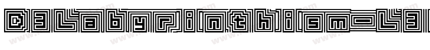 D3Labyrinthism-L30G字体转换