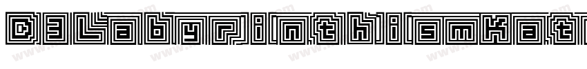 D3LabyrinthismKatakana-X31a字体转换