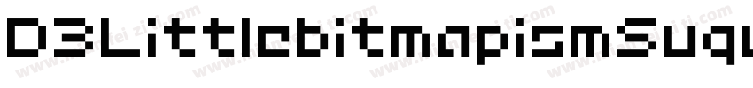 D3LittlebitmapismSuquare-jEol字体转换