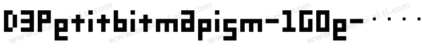 D3Petitbitmapism-1GOe字体转换