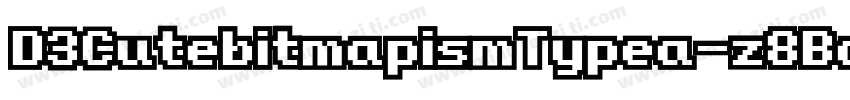 D3CutebitmapismTypea-z8Ba字体转换