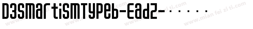 D3SmartismTypeb-Eadz字体转换