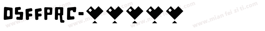 DSffPRC字体转换