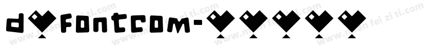 dαfontcom字体转换