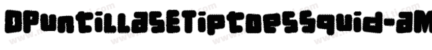 DPuntillasETiptoesSquid-aMZo字体转换