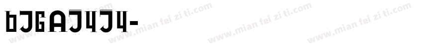 bjgaiyiy字体转换