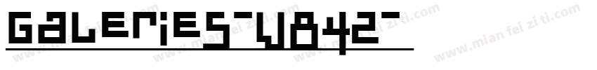 Galeries-V84z字体转换