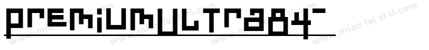 PremiumUltra84字体转换