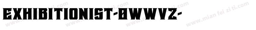 Exhibitionist-0WWVz字体转换
