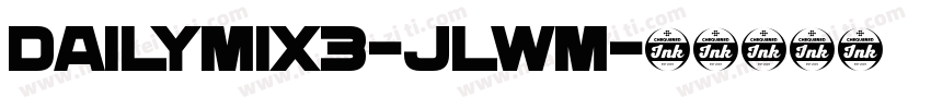 DailyMix3-JlWm字体转换