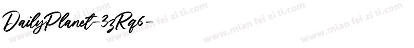 DailyPlanet-3zRq6字体转换
