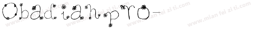 Obadiahpro字体转换