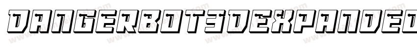 Dangerbot3DExpandedExpanded-X1ZG字体转换